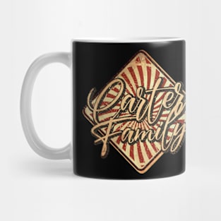 The Carter Family vintage design on top Mug